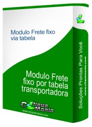 Modulo Frete fixo por tabela - transportadora